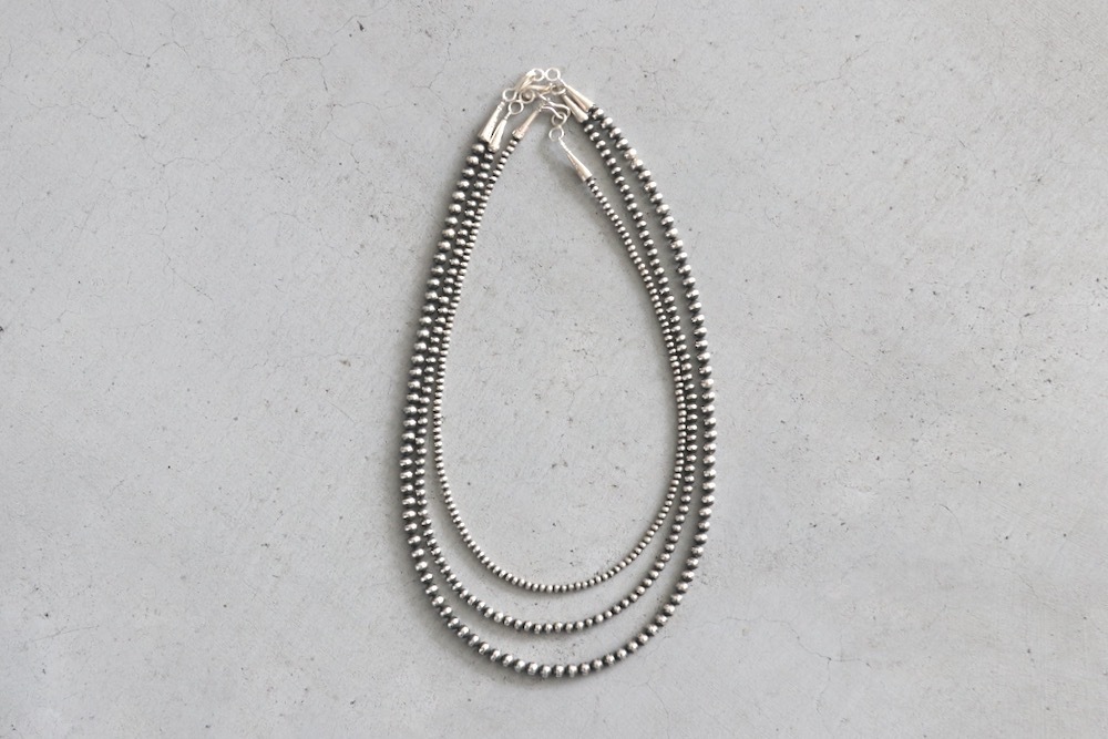 �ں����١�Indian Jewelry (����ǥ����� ���奨�꡼) "Navajo Pearls 3mm -ERICKA NICOLAS BEGAY-"