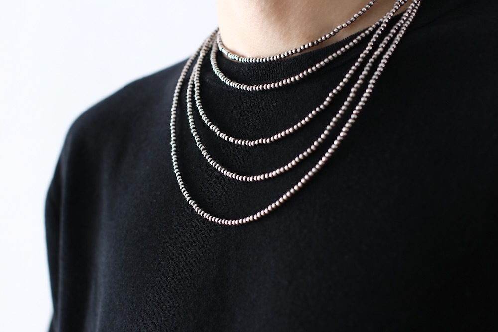 �ں����١�Indian Jewelry (����ǥ����� ���奨�꡼) "Navajo Pearls 3mm -ERICKA NICOLAS BEGAY-"