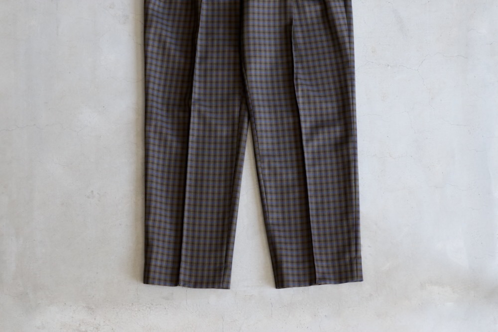 Needles(�ˡ��ɥ륺) "W.U. Tucked Side Tab Trouser - Poly Glen Plaid"