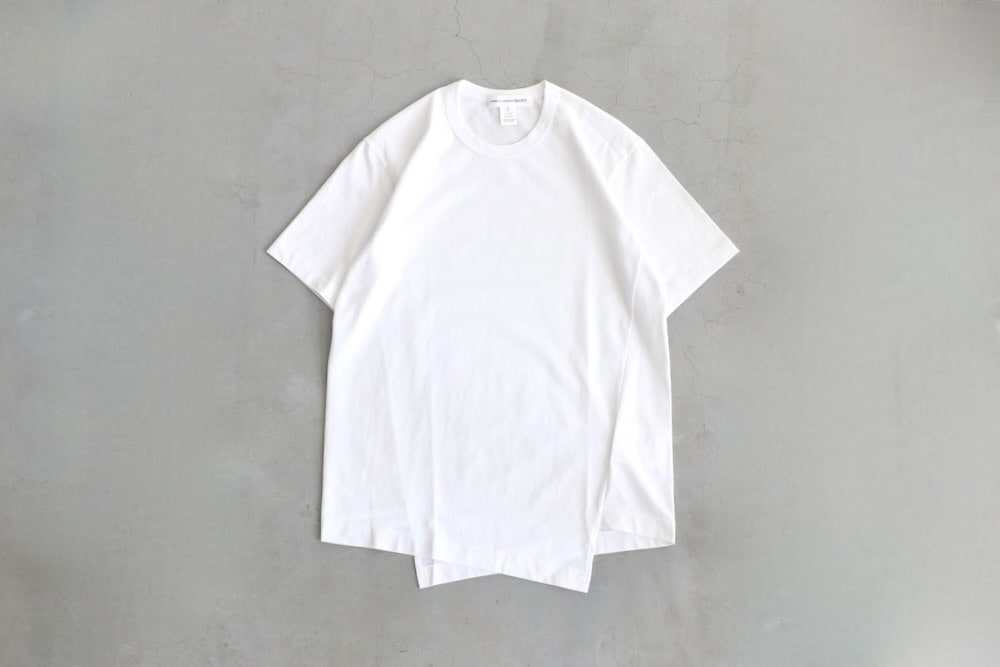 COMME des GARCONS / 半袖カットソー/S/ポリエステル/WHT/無地/gi-t016 COMME des GARCONS SHIRT(コム デ ギャルソン シャツ) 