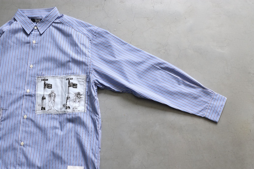 COMME des GARCONS HOMME(  륽󡦥) "ʥȥ饤סʥȥ饤/ʥåMIX Ralph Steadman HP-B009-051"