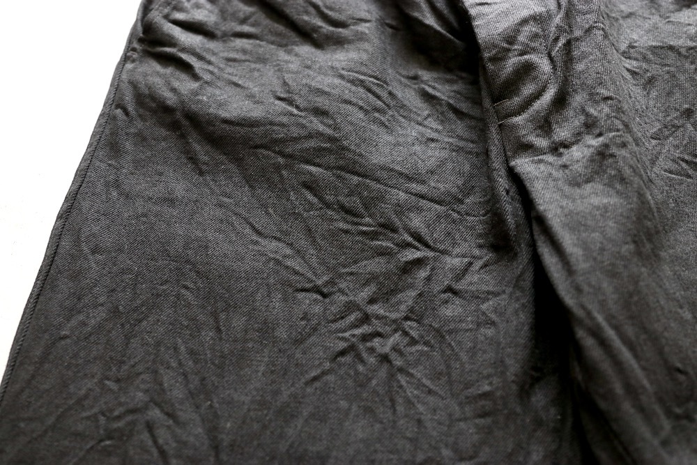 WOMEN'STOUJOURSʥȥ塼ˡEasy Field Trousers -13.5OZ. SELVAGE CLASSIC DENIM CLOTH(Black)