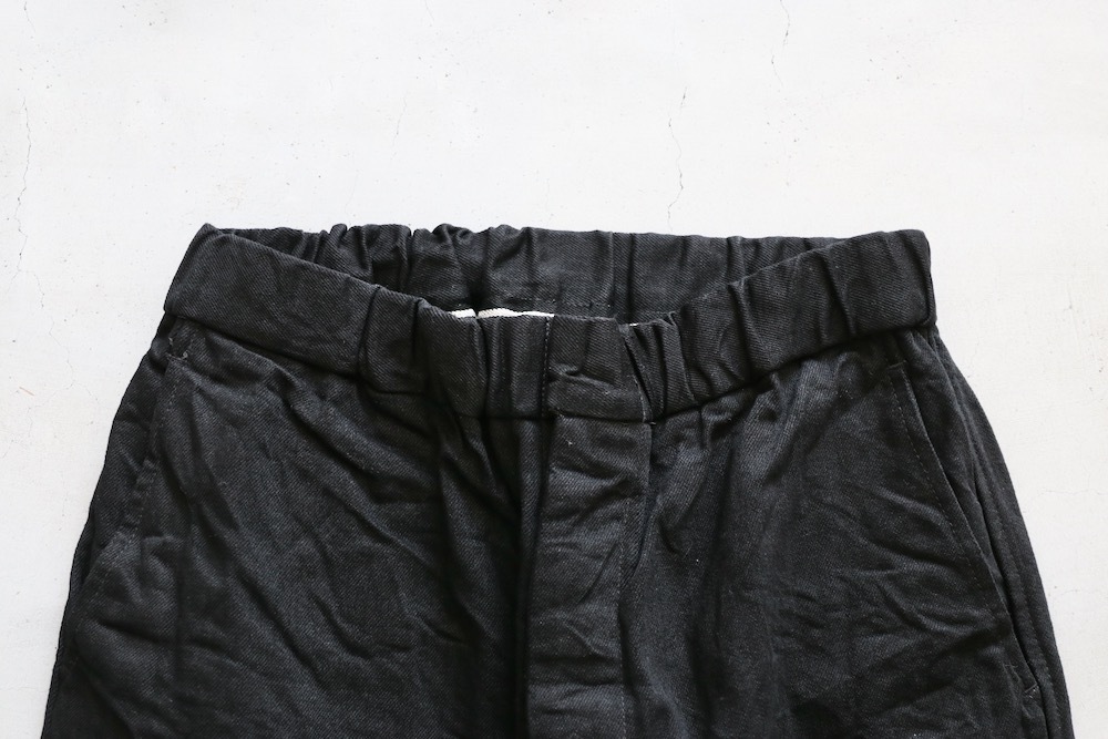 WOMEN'STOUJOURSʥȥ塼ˡEasy Field Trousers -13.5OZ. SELVAGE CLASSIC DENIM CLOTH(Black)