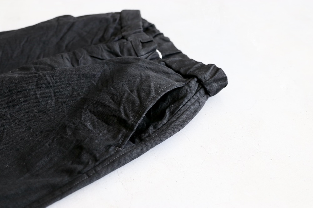 WOMEN'STOUJOURSʥȥ塼ˡEasy Field Trousers -13.5OZ. SELVAGE CLASSIC DENIM CLOTH(Black)