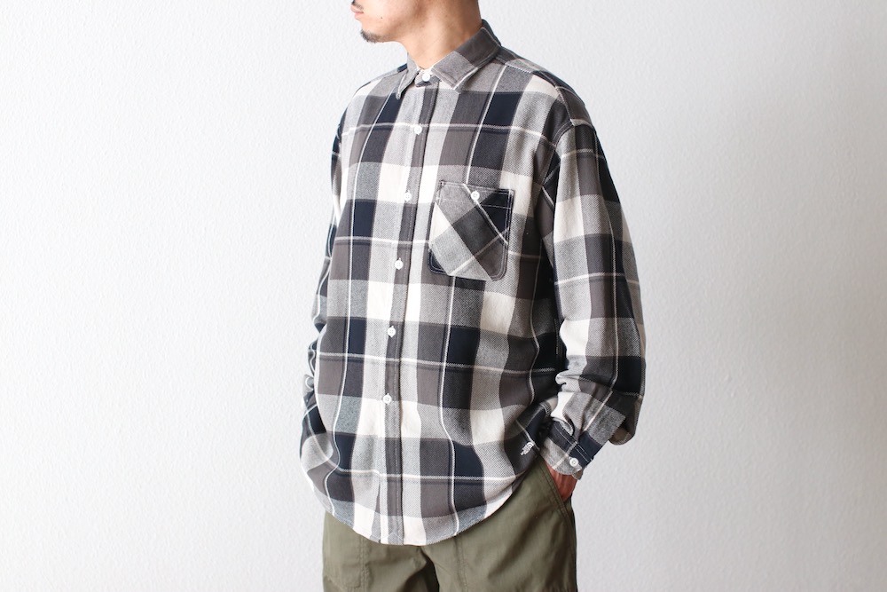 THE NORTH FACE PURPLE LABEL (�� �Ρ��� �ե����� �ѡ��ץ� �졼�٥�) "Flannel Plaid Field Shirt"