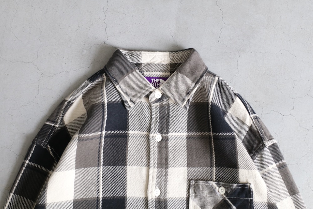 THE NORTH FACE PURPLE LABEL (�� �Ρ��� �ե����� �ѡ��ץ� �졼�٥�) "Flannel Plaid Field Shirt"