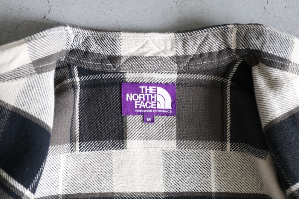 THE NORTH FACE PURPLE LABEL (�� �Ρ��� �ե����� �ѡ��ץ� �졼�٥�) "Flannel Plaid Field Shirt"