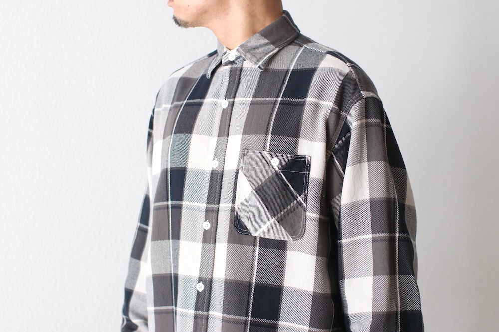 THE NORTH FACE PURPLE LABEL (�� �Ρ��� �ե����� �ѡ��ץ� �졼�٥�) "Flannel Plaid Field Shirt"