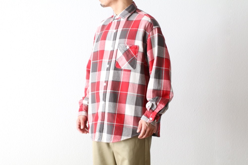 THE NORTH FACE PURPLE LABEL (�� �Ρ��� �ե����� �ѡ��ץ� �졼�٥�) "Flannel Plaid Field Shirt"