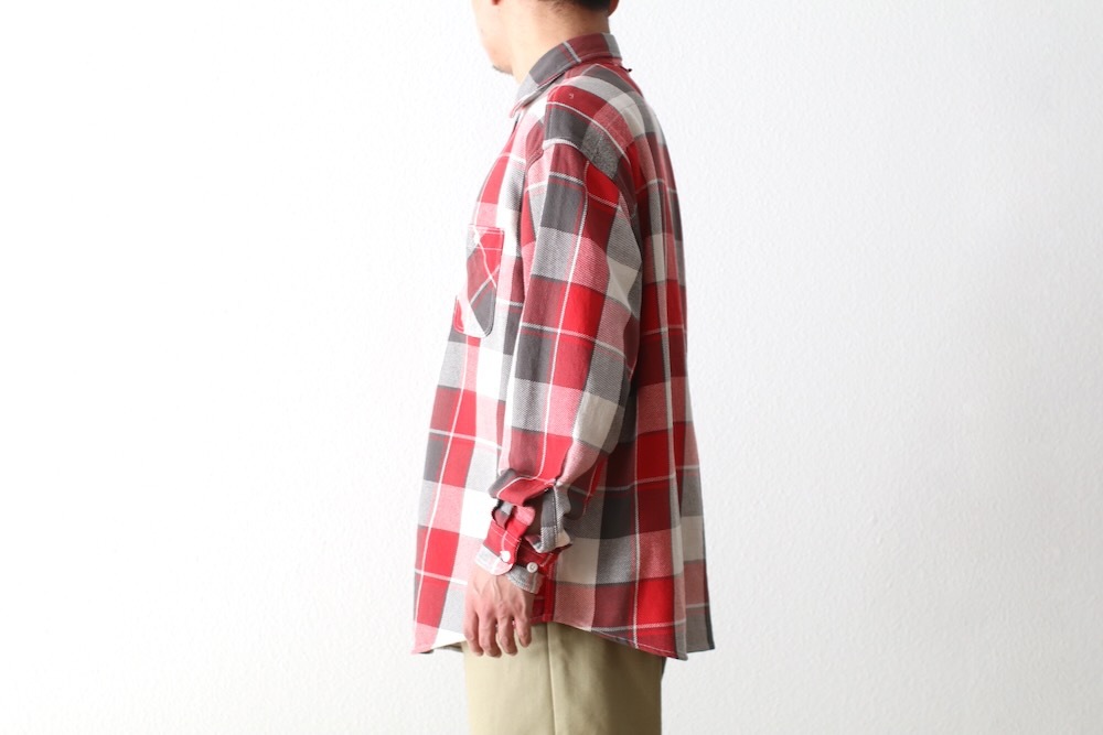 THE NORTH FACE PURPLE LABEL (�� �Ρ��� �ե����� �ѡ��ץ� �졼�٥�) "Flannel Plaid Field Shirt"