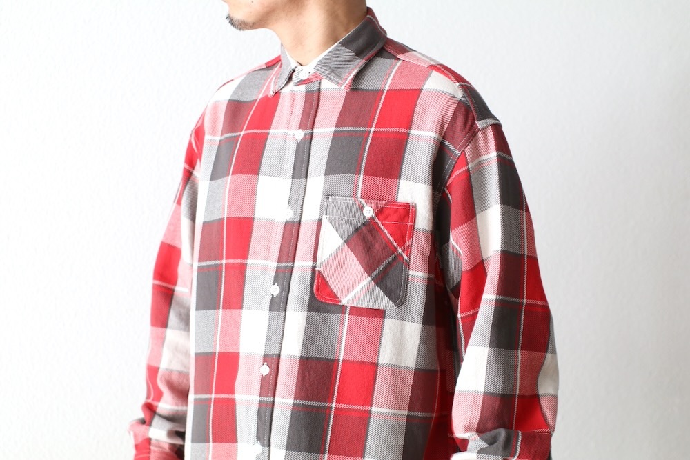 THE NORTH FACE PURPLE LABEL (�� �Ρ��� �ե����� �ѡ��ץ� �졼�٥�) "Flannel Plaid Field Shirt"