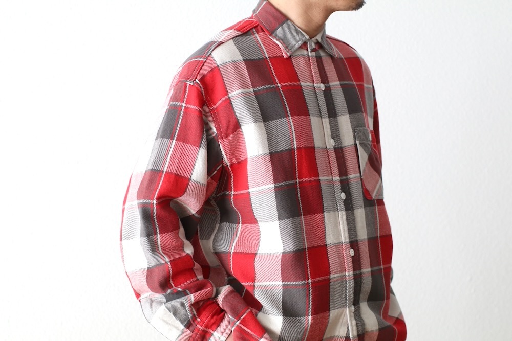 THE NORTH FACE PURPLE LABEL (�� �Ρ��� �ե����� �ѡ��ץ� �졼�٥�) "Flannel Plaid Field Shirt"