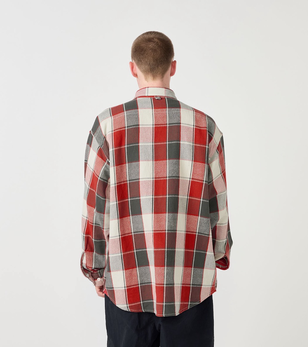 THE NORTH FACE PURPLE LABEL (�� �Ρ��� �ե����� �ѡ��ץ� �졼�٥�) "Flannel Plaid Field Shirt"