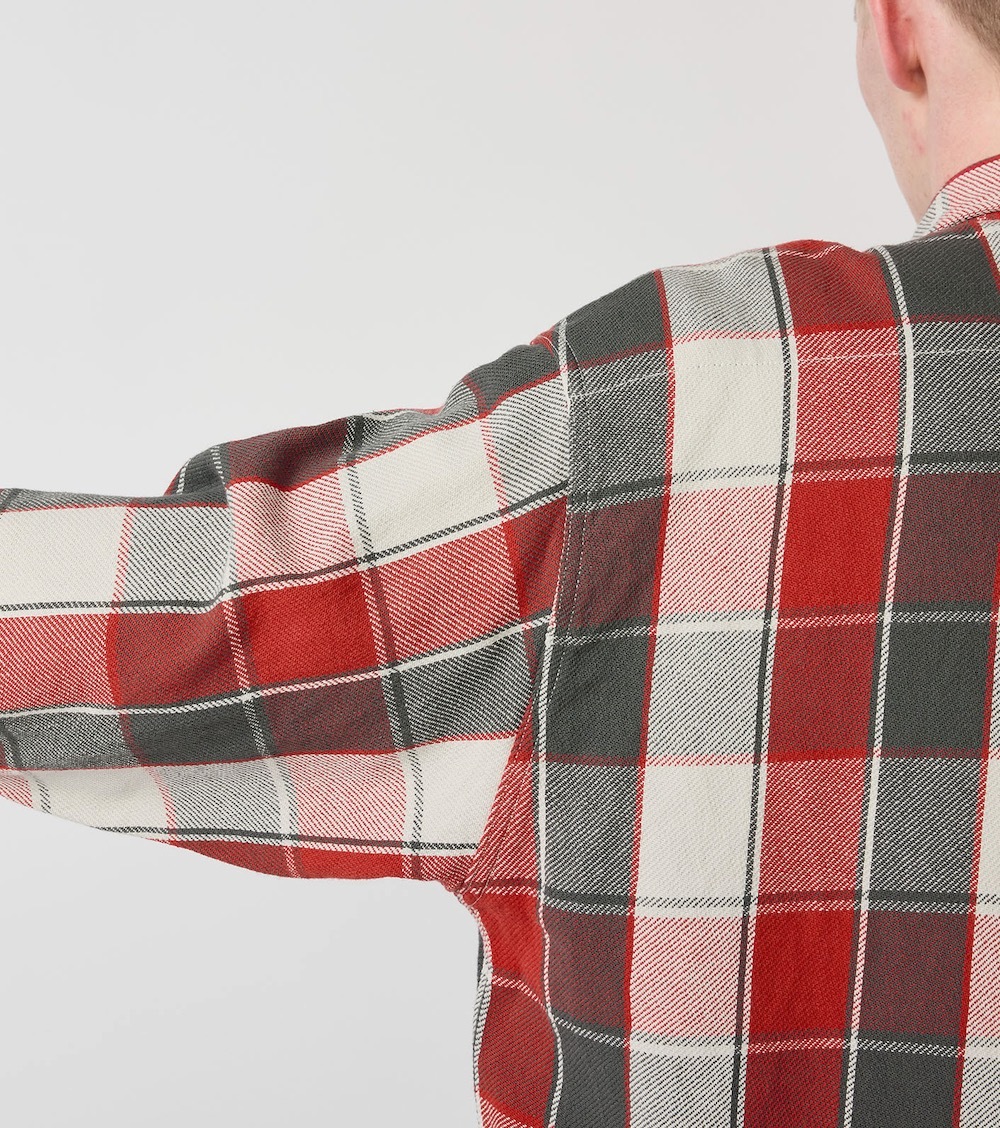 THE NORTH FACE PURPLE LABEL (�� �Ρ��� �ե����� �ѡ��ץ� �졼�٥�) "Flannel Plaid Field Shirt"