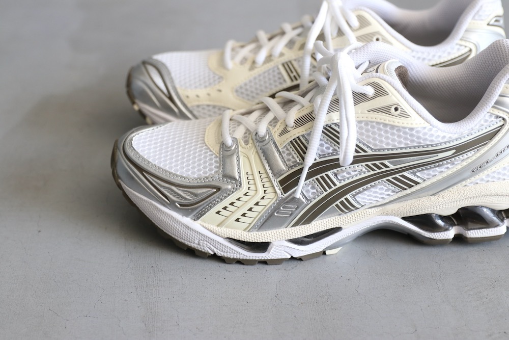ASICS (�����å���) "GEL-KAYANO 14 WHITE/IVORY"