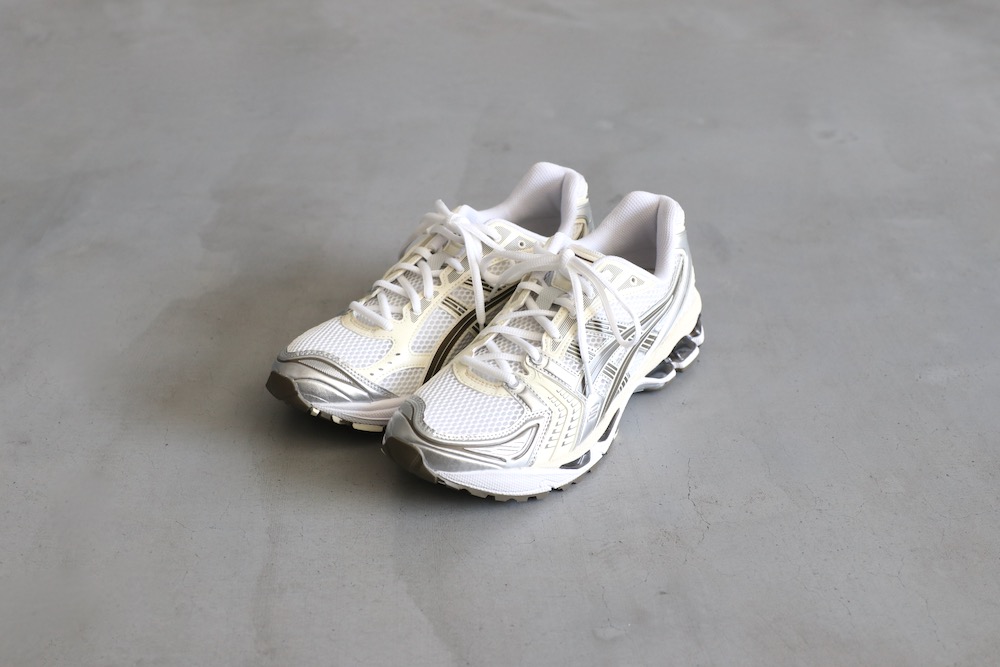 ASICS (�����å���) "GEL-KAYANO 14 WHITE/IVORY"