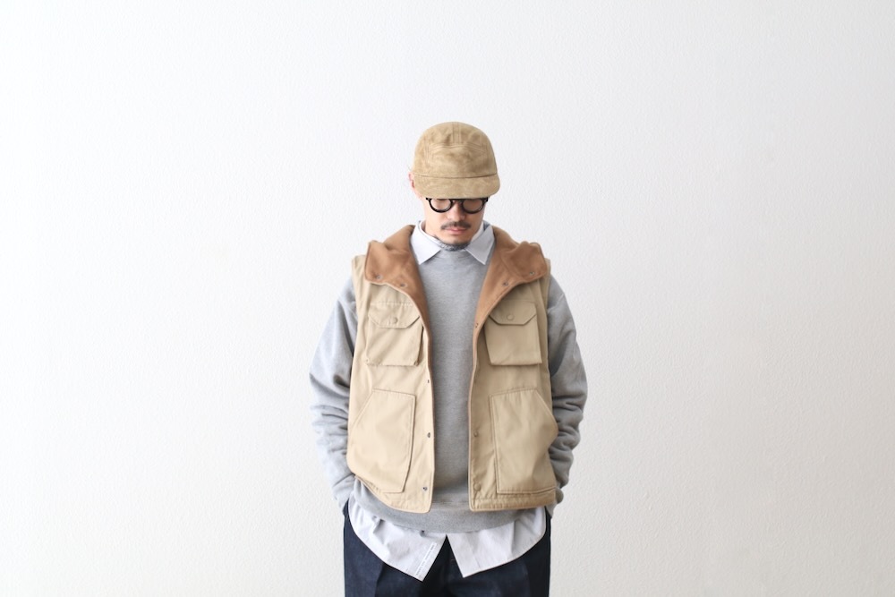 Engineered Garments (󥸥˥ɥ) Field Vest - PC Poplin