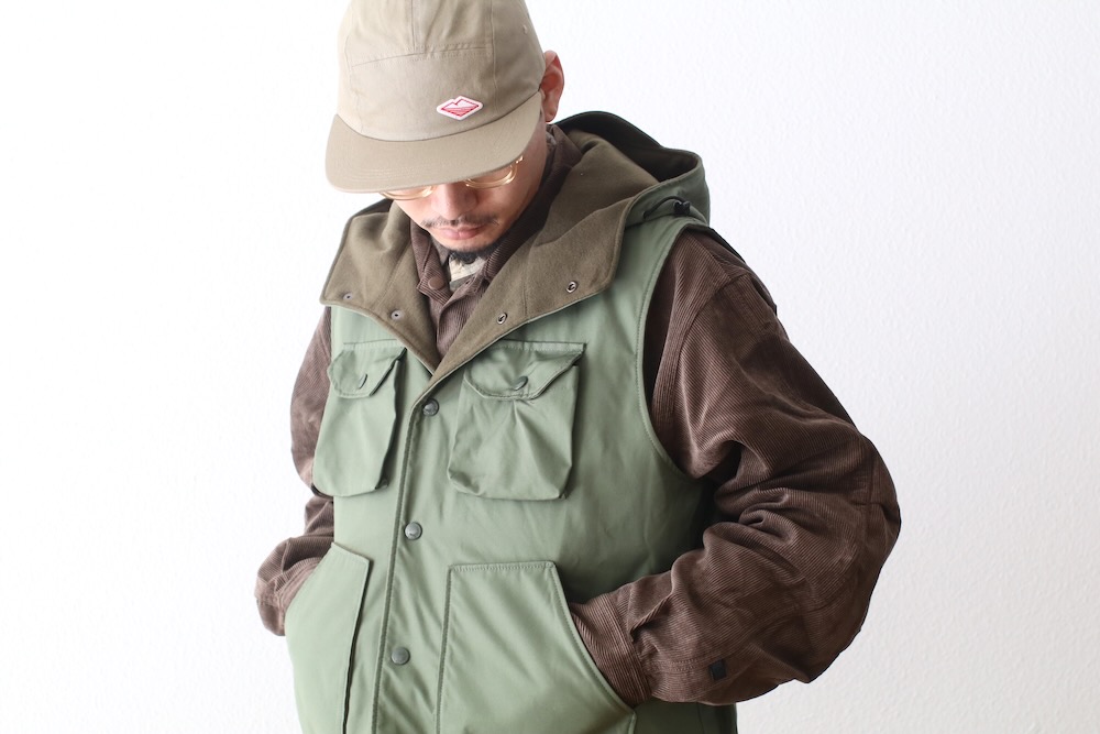 エンジニアードガーメンツ　フィールドベスト　コットンリップ　レイジ FIELD VEST - PC POPLIN / 2 color | ENGINEERED GARMENTS（エンジニア