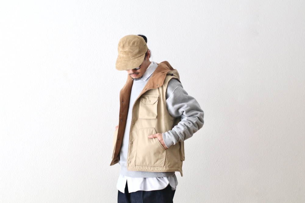 Engineered Garments (󥸥˥ɥ) Field Vest - PC Poplin