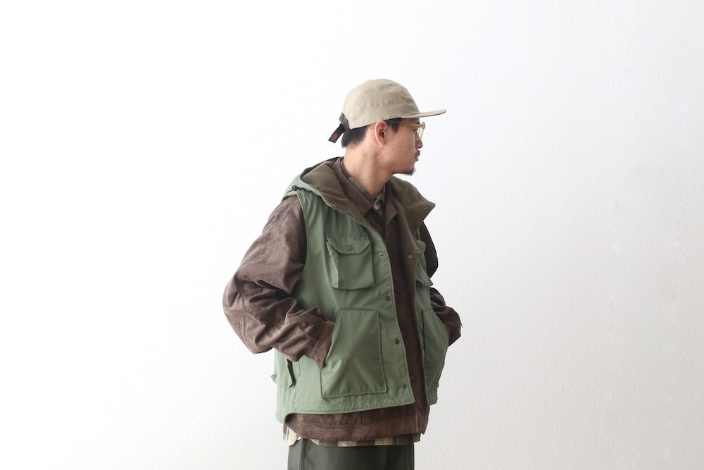 Engineered Garments (���󥸥˥����ɥ�������) ��Field Vest - PC Poplin��