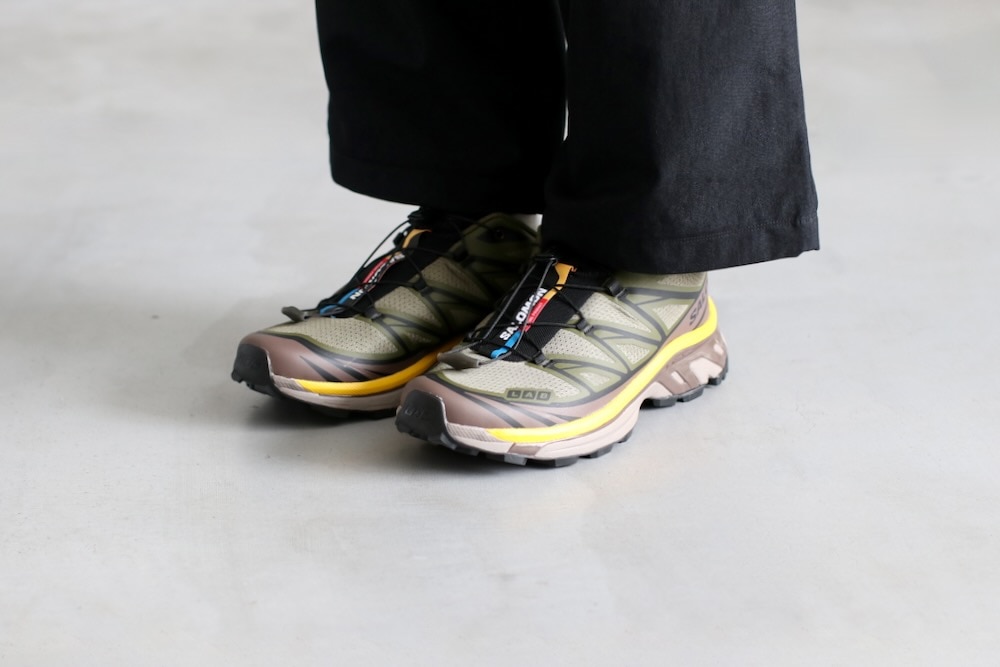 [10% > 20%OFF] SALOMON(�������) "XT-6 Olive Night/Black/Sulphur"