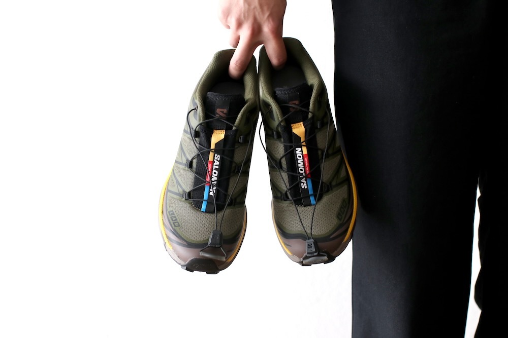 [10% > 20%OFF] SALOMON(�������) "XT-6 Olive Night/Black/Sulphur"