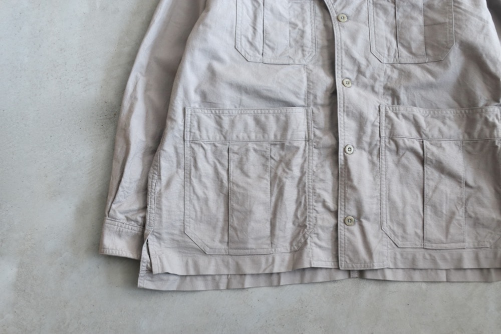 ts(s) (�ƥ�����������) "Military Shirt Jacket -Smoky Color Cotton Oxford Cloth"