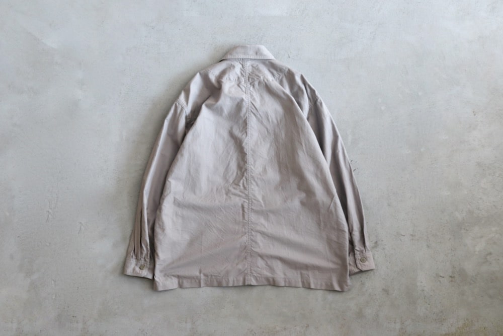 ts(s) (�ƥ�����������) "Military Shirt Jacket -Smoky Color Cotton Oxford Cloth"