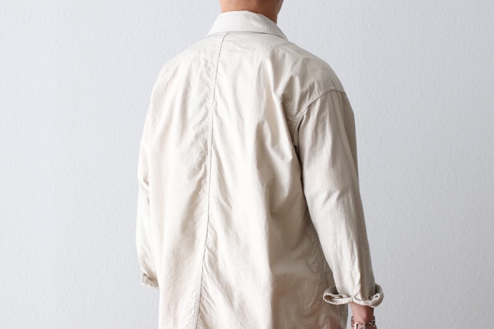 ts(s) (�ƥ�����������) "Military Shirt Jacket -Smoky Color Cotton Oxford Cloth"