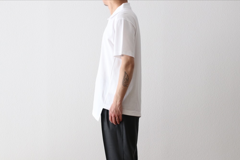 COMME des GARCONS SHIRT(���� �� ����륽�� �����) "Bias Cotton Pique Jersey Plain S/S Polo FO-T017-051"