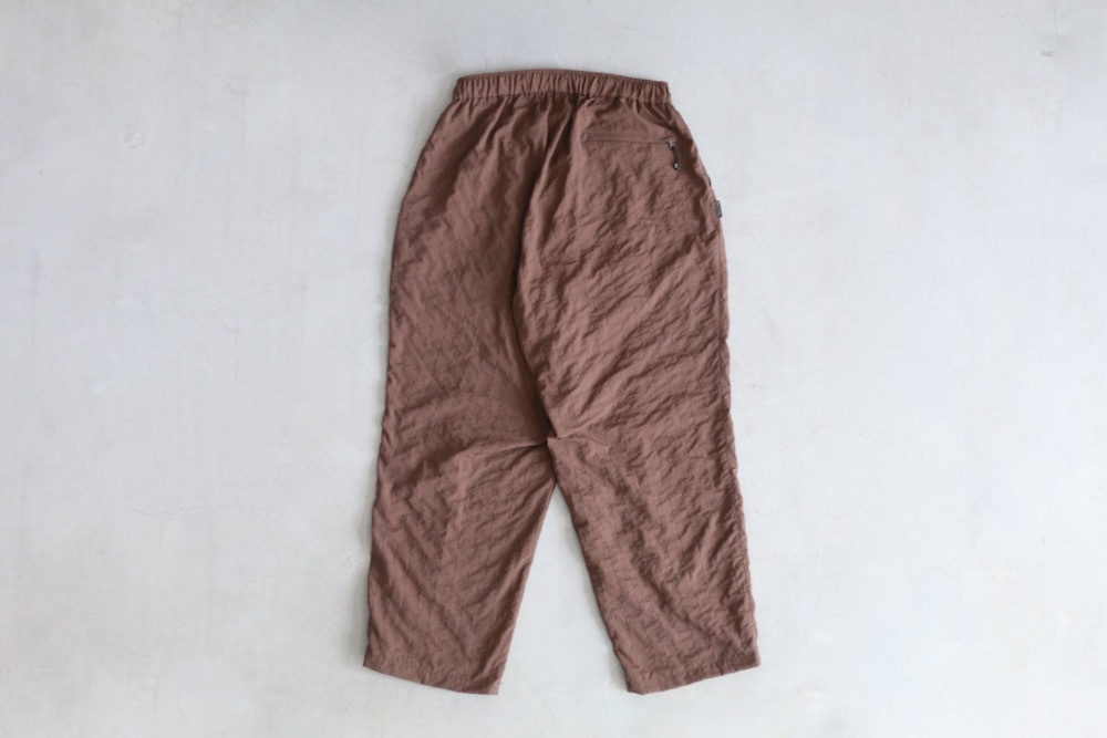 S.F.C(�������ե���) "NEW WIDE TWO TUCK PANTS (STITCHED NYLON)"