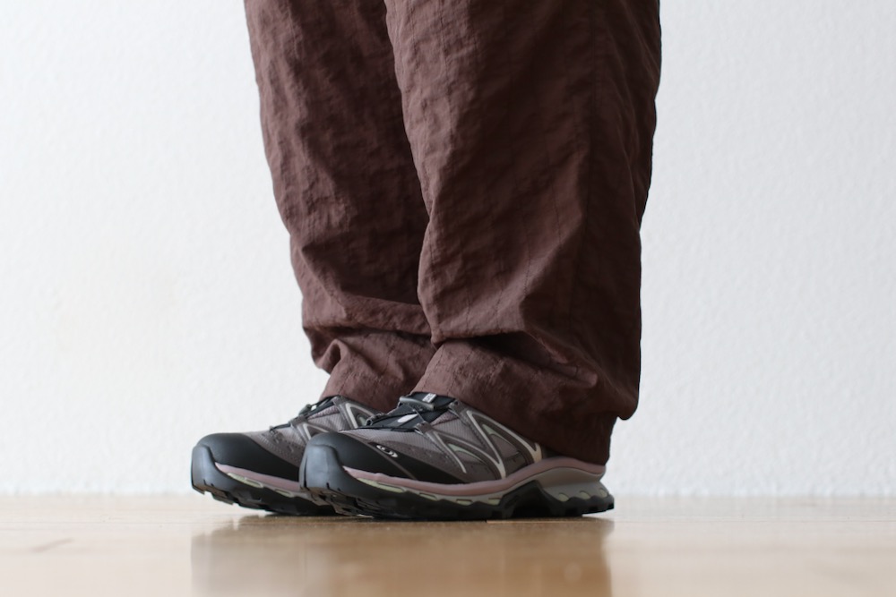 S.F.C(�������ե���) "NEW WIDE TWO TUCK PANTS (STITCHED NYLON)"