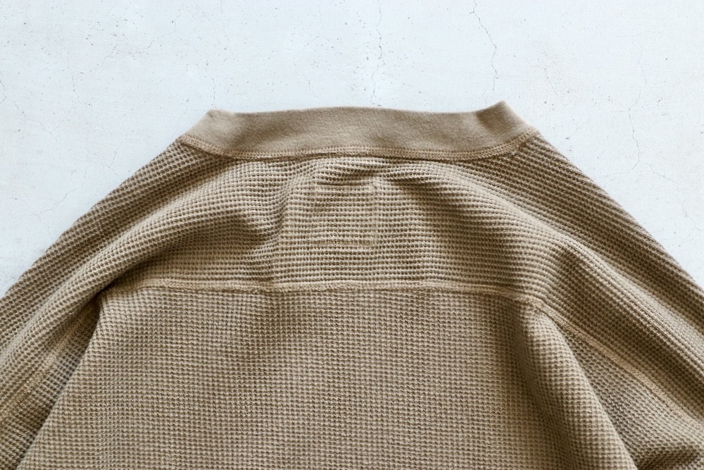 ��WOMEN'S��TOUJOURS�ʥȥ����塼�ˡ�Loose Fit Undershirt -WAFFLE RIB COTTON JERSEY��