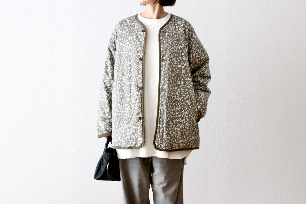 ��WOMEN'S��TOUJOURS�ʥȥ����塼�ˡ�Loose Fit Undershirt -WAFFLE RIB COTTON JERSEY��