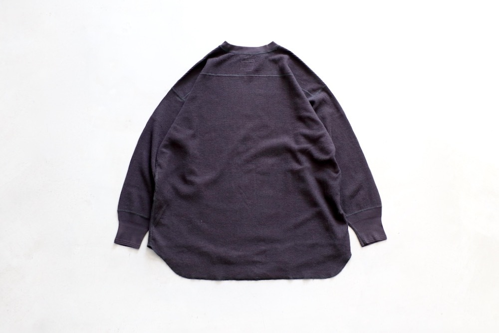 WOMEN'S】TOUJOURS（トゥジュー）“Loose Fit Undershirt -WAFFLE