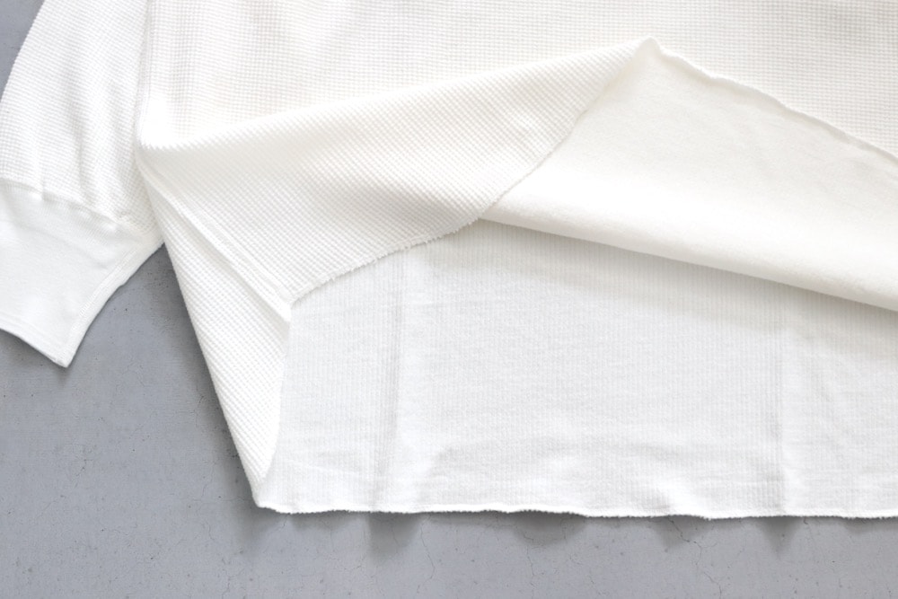 ��WOMEN'S��TOUJOURS�ʥȥ����塼�ˡ�Loose Fit Undershirt -WAFFLE RIB COTTON JERSEY��