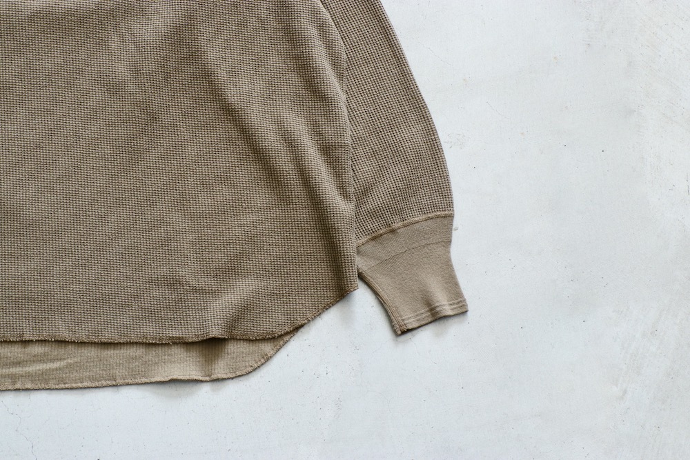 ��WOMEN'S��TOUJOURS�ʥȥ����塼�ˡ�Loose Fit Undershirt -WAFFLE RIB COTTON JERSEY��