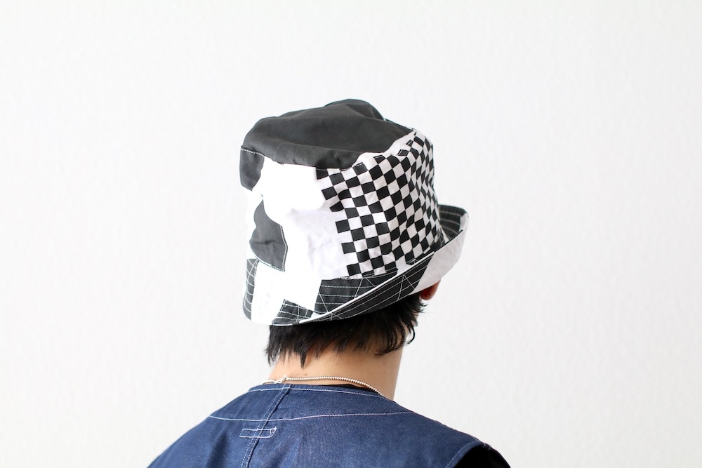 美品 エンジニアードガーメンツ 肉厚 ツイード 8パネル ビッグ キャスケット Engineered Garments (エンジニアードガーメンツ) 