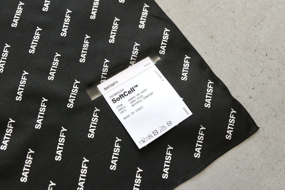 SATISFY(���ƥ����ե���) "SoftCell Carre de soie Bandana"