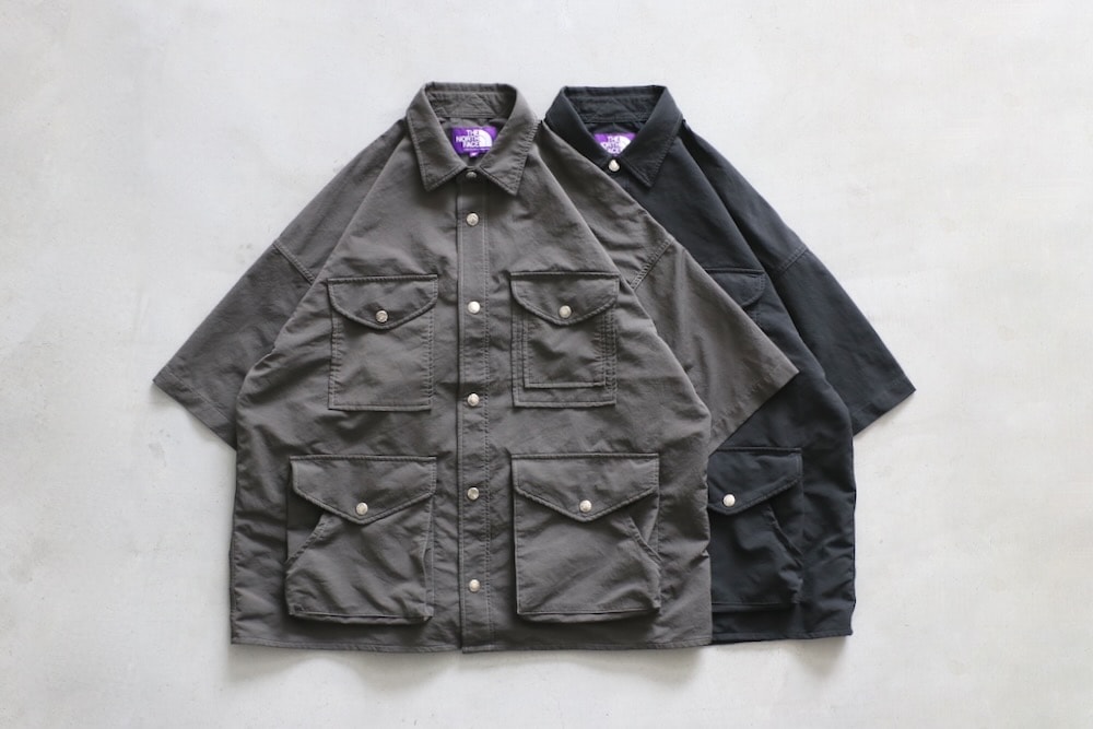 THE NORTH FACE PURPLE LABEL ノースフェイスパープルレーベル Garment Dyed ALPHADRY Field JKT ガーメントダイ フィールドジャケット ブラック NY2165N TNF PURPLE LABEL Garment Dyed ALPHADRY Field Jacket / ザ・ノース
