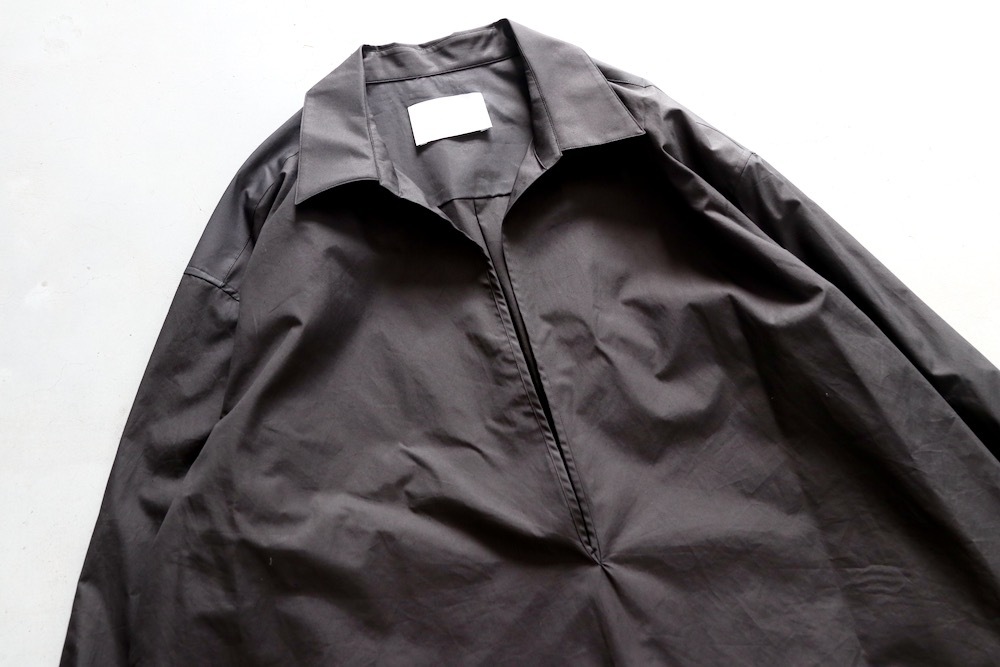 ssstein(���奿����) "SUVIN COTTON OVERSIZED SKIPPER SHIRT ST.1496"