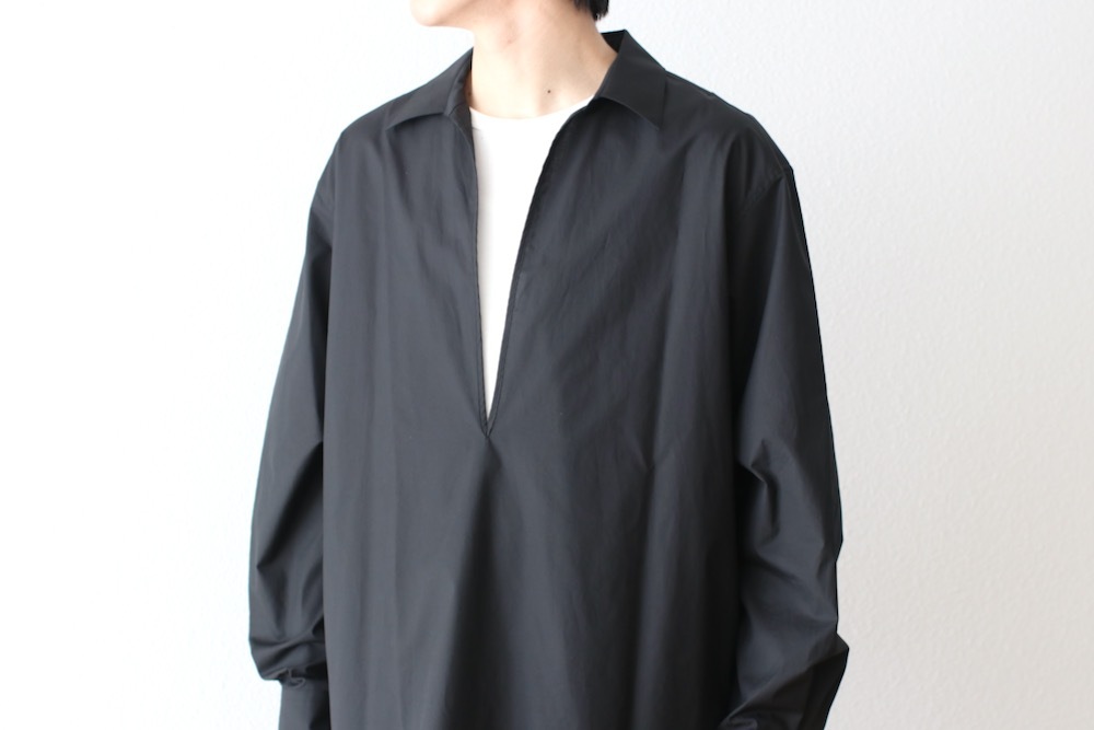 ssstein(���奿����) "SUVIN COTTON OVERSIZED SKIPPER SHIRT ST.1496"