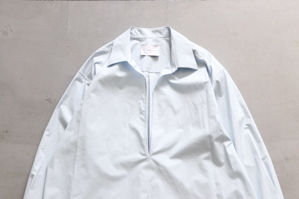 ssstein(���奿����) "SUVIN COTTON OVERSIZED SKIPPER SHIRT ST.1496"