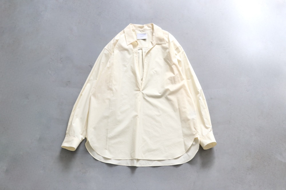ssstein(���奿����) "SUVIN COTTON OVERSIZED SKIPPER SHIRT ST.1496"