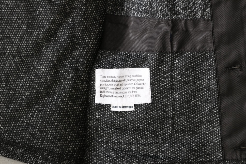 Engineered Garments (󥸥˥ɥ) "Knit Cardigan - Wool Poly Melange Knit"