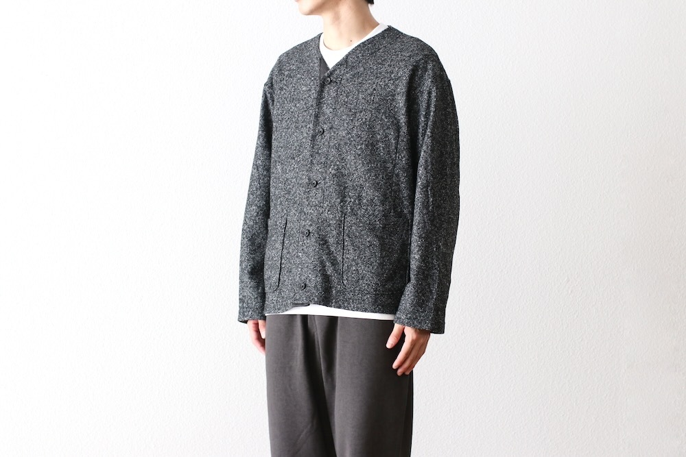 Engineered Garments (󥸥˥ɥ) "Knit Cardigan - Wool Poly Melange Knit"