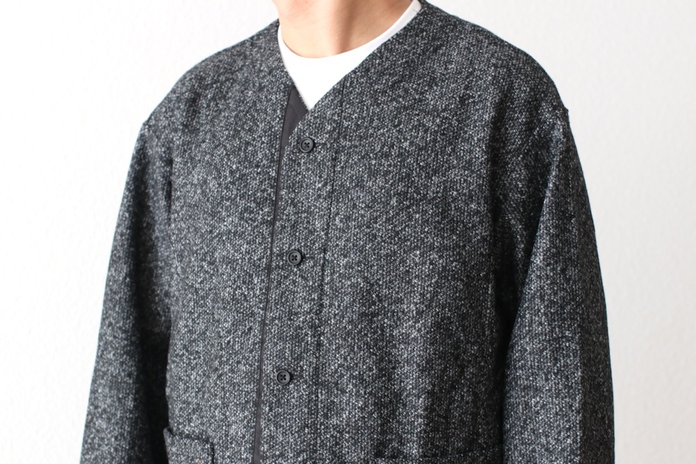 Engineered Garments (���󥸥˥����ɥ�������) "Knit Cardigan - Wool Poly Melange Knit"