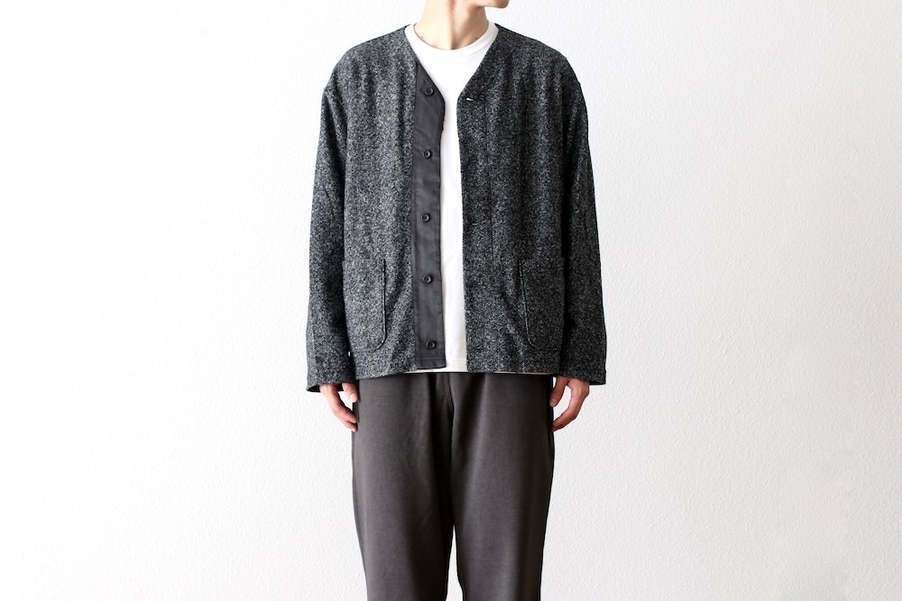 Engineered Garments (󥸥˥ɥ) "Knit Cardigan - Wool Poly Melange Knit"