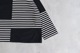 ts(s) (�ƥ�����������) "Slip Panel Basque Shirt -Cotton Large Panel Horizontal Stripe Jersey"