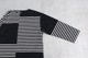 ts(s) (�ƥ�����������) "Slip Panel Basque Shirt -Cotton Large Panel Horizontal Stripe Jersey"
